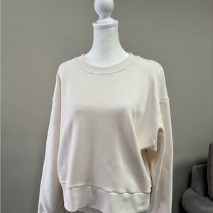 Athleta Off-White Women's Sweatshirt